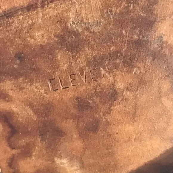 Sandro Moscoloni Leather Tassel Loafers Men's 11N Brown Olivio Gld Slip On Shoe - Picture 10 of 12